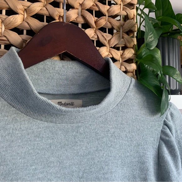 • [Madewell] High Neck Top • - Picture 4 of 10